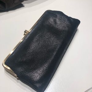 Hobo Black Clutch/Wallet